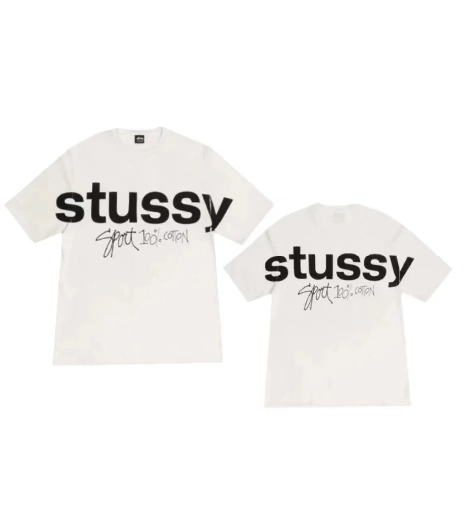 Stüssy T-Shirts Short-Sleeve Graphic Logo T-Shirt — 23