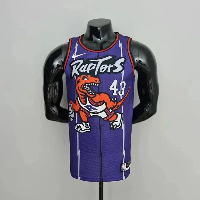 Nike Toronto Raptors dinosaur graphic basketball jersey product detail image 8