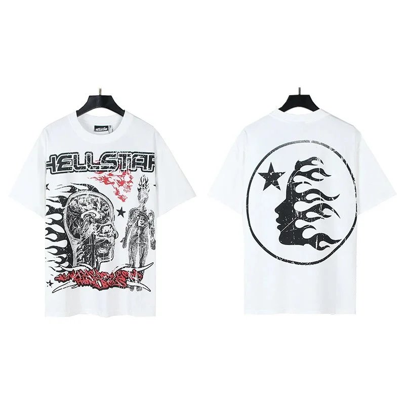 Hellstar T-Shirts Short-Sleeve Graphic T-Shirt — 67
