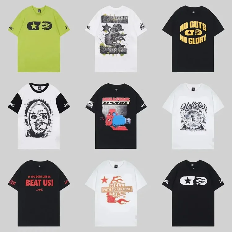 Hellstain White T-Sh