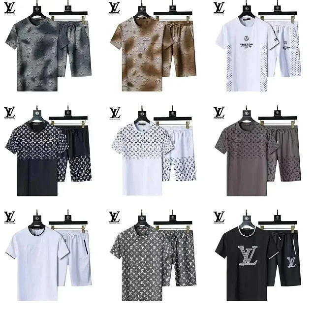 Louis Vuitton Matching Sets Monogram short-sleeve T-shirt and shorts set product detail image 2