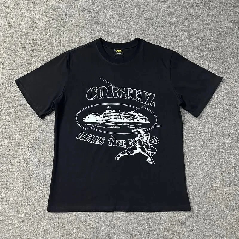 Corteiz T-Shirts Short-Sleeve Graphic Logo T-Shirt — Style 6