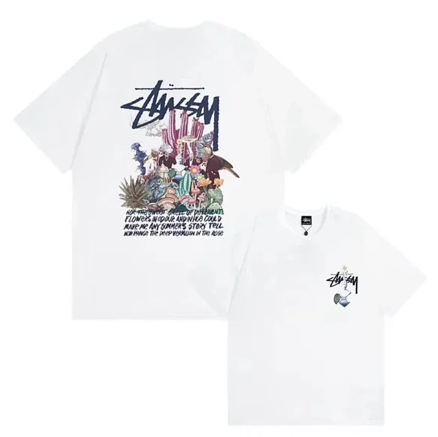 Stüssy T-Shirts Short-Sleeve Graphic Logo product detail image 9