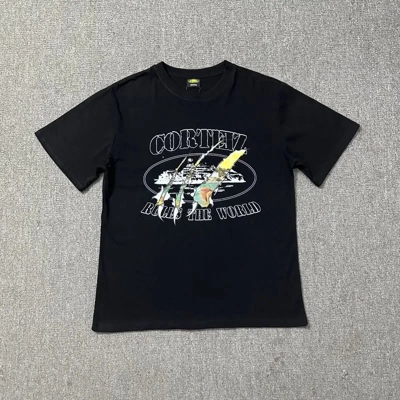 Corteiz T-Shirts Short-Sleeve Graphic Logo T-Shirt — Style 16