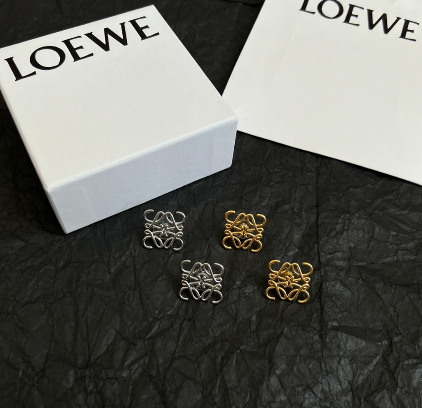 LOEWE Jewelry Logo stud earrings image 12