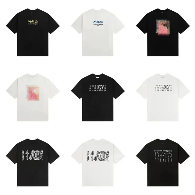 Maison Margiela T-Shirts Short-Sleeve Graphic Print product detail image 1