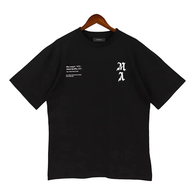 AMIRI T-Shirts Graphic crew-neck T-shirt product detail image 3