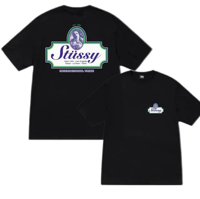 Stüssy T-Shirts Short-sleeve graphic logo print product detail image 8