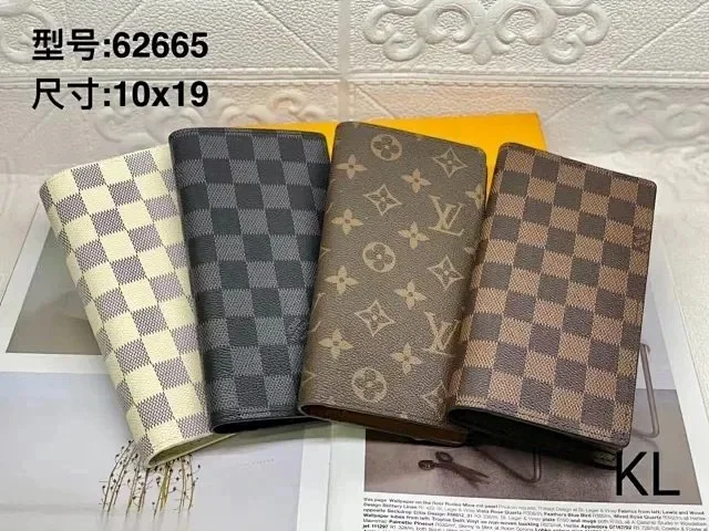 Louis Vuitton Wallets & Card Holders Assorted monogram and textured wallet designs product detail image 10
