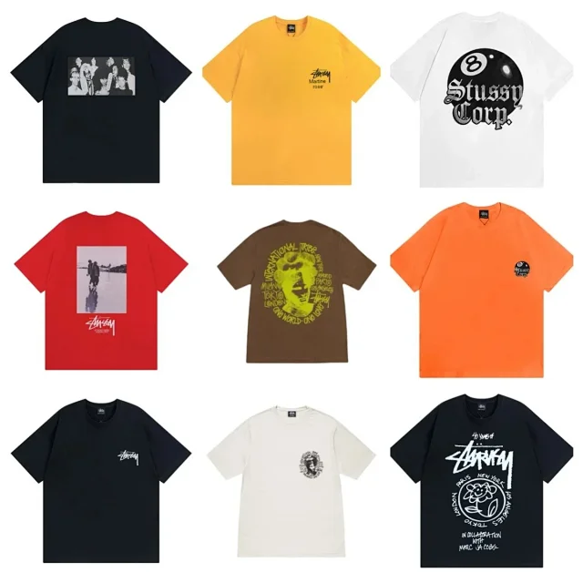 Stüssy T-Shirts Short-Sleeve Graphic Print T-Shirt product detail image 1