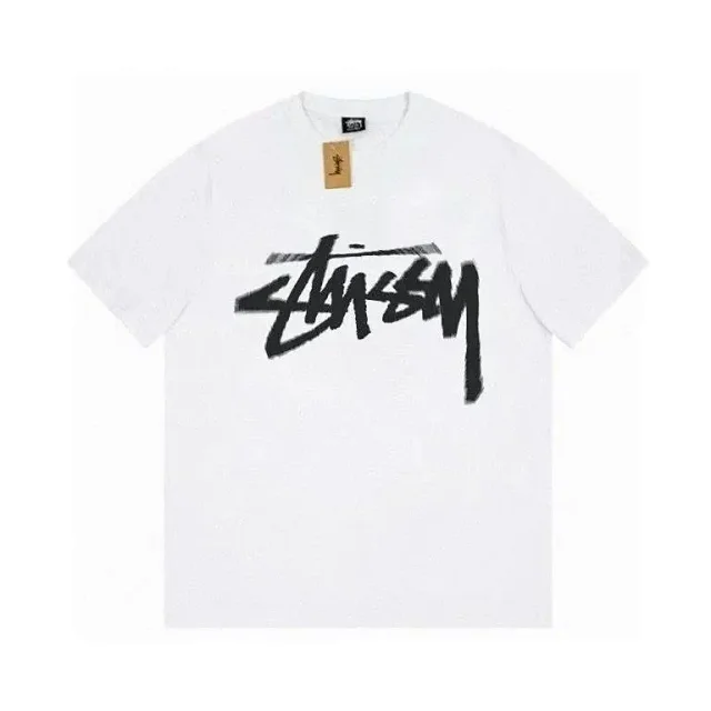 Stüssy T-Shirts Short-Sleeve Graphic Logo Print product detail image 3