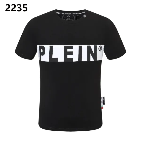 Philipp Plein Logo Band Black T-Shirt - 1