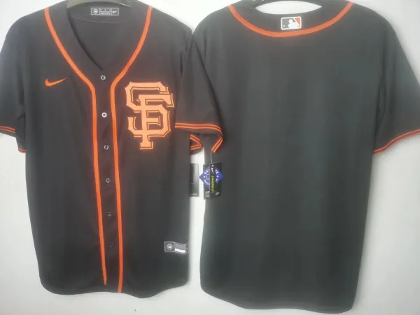 Nike MLB San Francisco Giants Barry Bonds Cream Away Jersey - 7