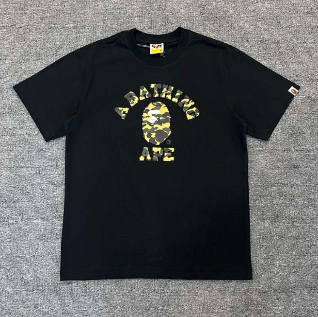 A Bathing Ape T-Shirts Short-sleeve camouflage Head graphic — 08