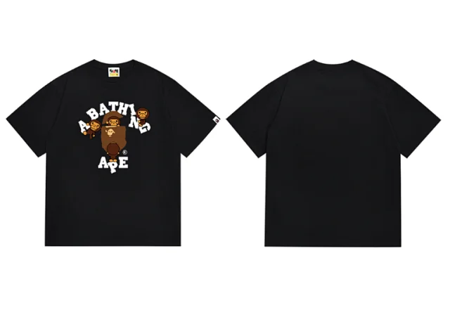 A Bathing Ape T-Shirts Short-sleeve camouflage Head graphic product detail image 9