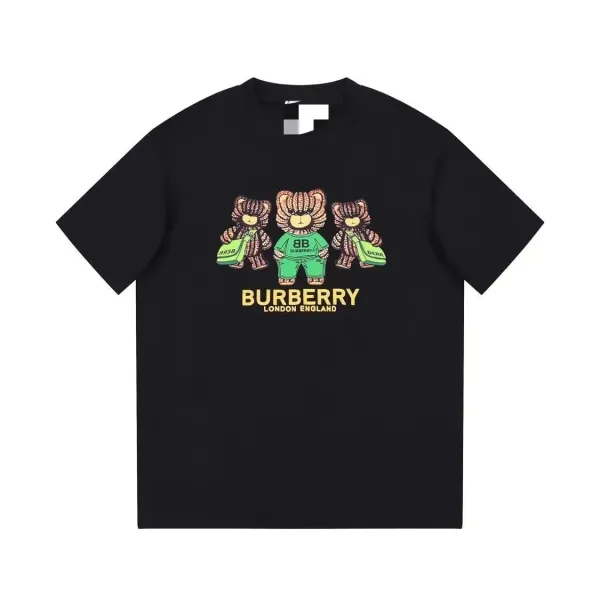 Burberry TB Monogram Knight Graphic Hoodie Black - 4