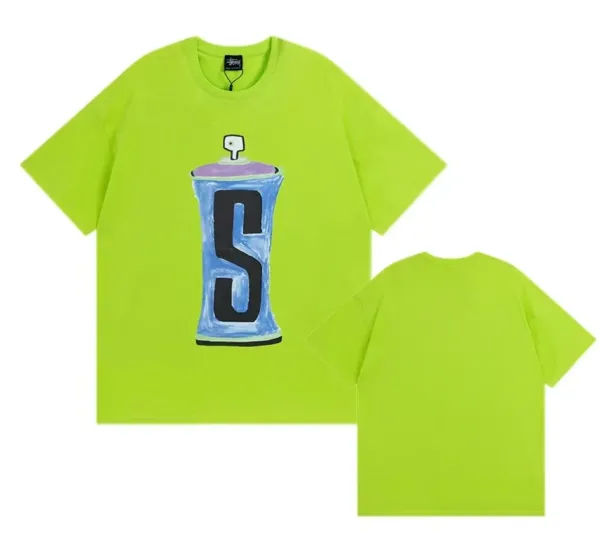 Stüssy Cow Print T-Shirt Pink - 6