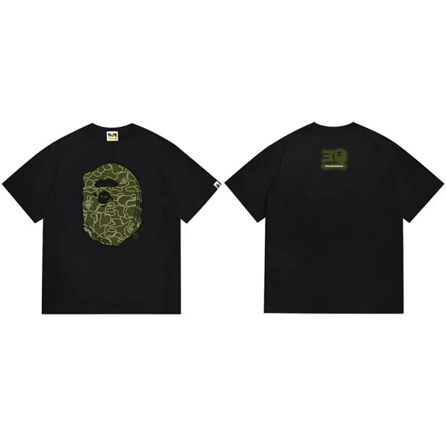 A BATHING APE T-Shirts Short-Sleeve Head and Graphic Print product detail image 5