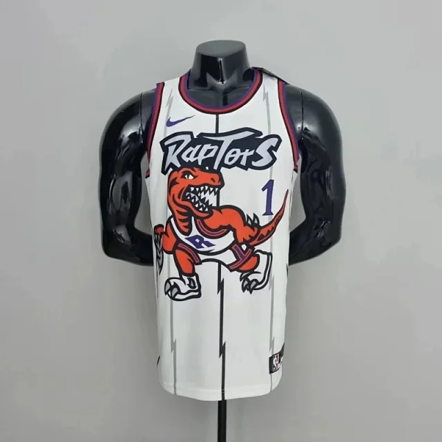 Nike Toronto Raptors dinosaur graphic basketball jersey product detail image 2