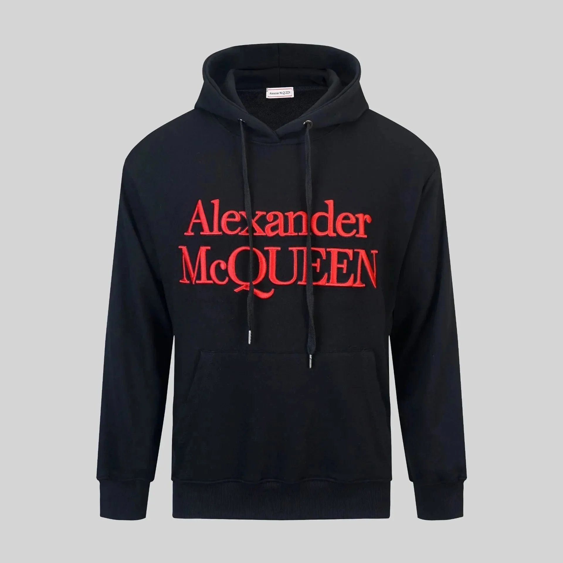 Alexander McQueen Logo Print T-Shirt in White and Black - 10