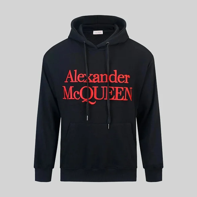 Alexander McQueen Hoodies & Sweatshirts Logo Graphic Pullover Hoodie product detail image 9
