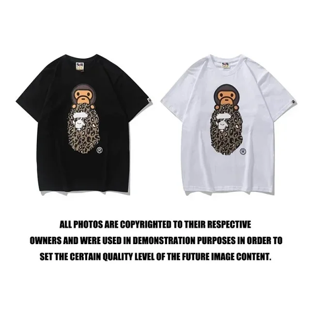 A Bathing Ape T-Shirts Leopard Head Graphic product detail image 4