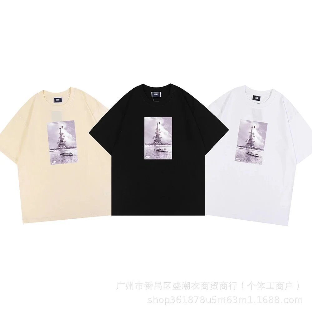 Kith T-Shirts Short-Sleeve Graphic Print Crewneck image 3