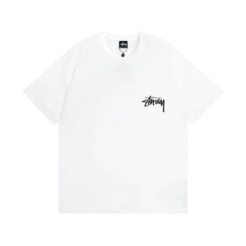 Stüssy T-Shirts Short-Sleeve Crew-Neck Graphic T-Shirt — 28