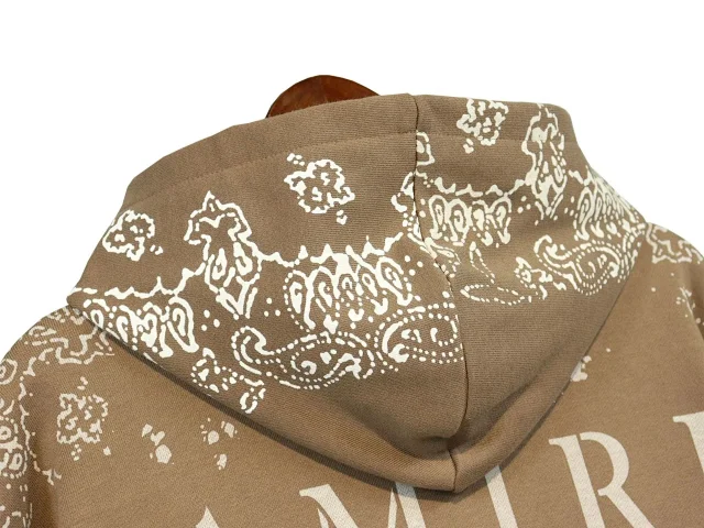 AMIRI Hoodies & Sweatshirts Logo Print Pullover Hoodie product detail image 14