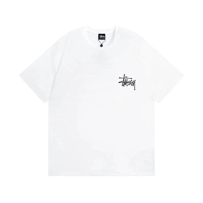 Stüssy T-Shirts Short-Sleeve Crew-Neck Graphic T-Shirt — 23