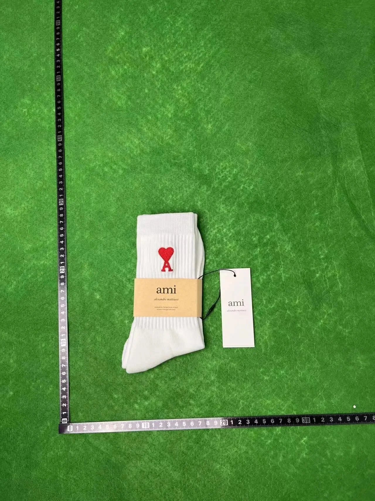 Ralph Lauren Polo Bear Crew Socks White - 6