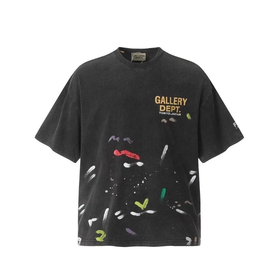 Gallery Dept. T-Shirts Oversized graphic print T-shirt — 37