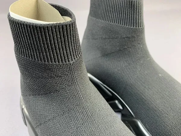 Balenciaga Speed Trainer Black White Sneakers - 8