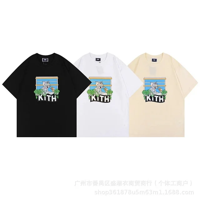Kith T-Shirts Short-Sleeve Graphic Print Crewneck product detail image 8