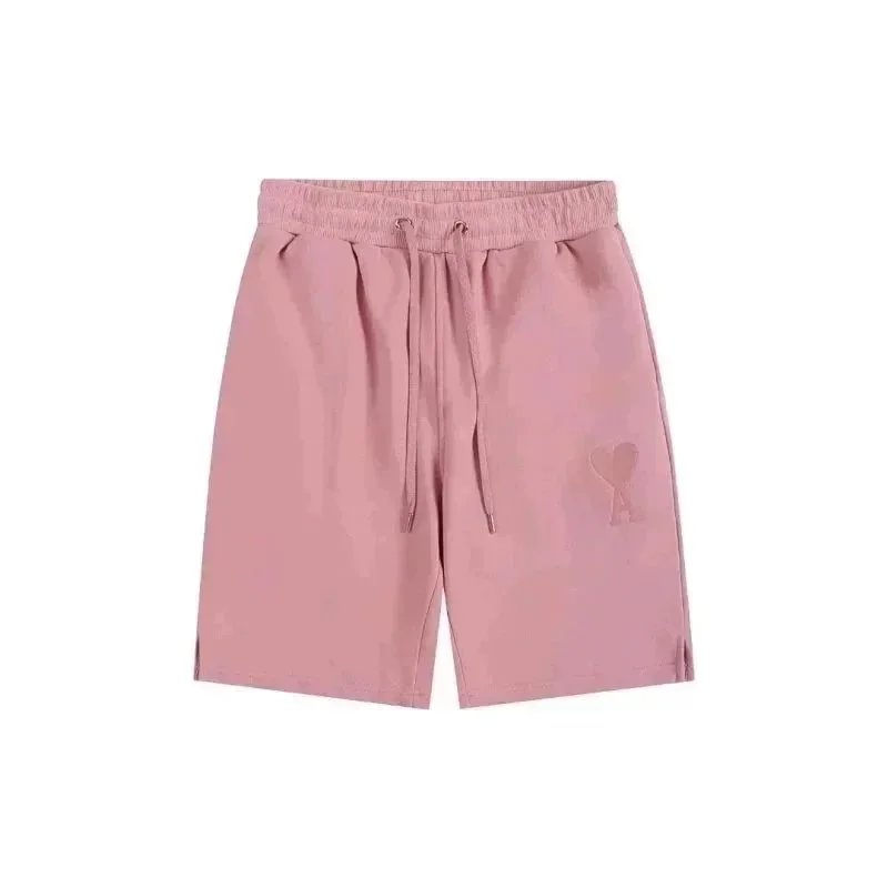 AMI Paris Shorts Drawstring with de Cœur heart patch image 15