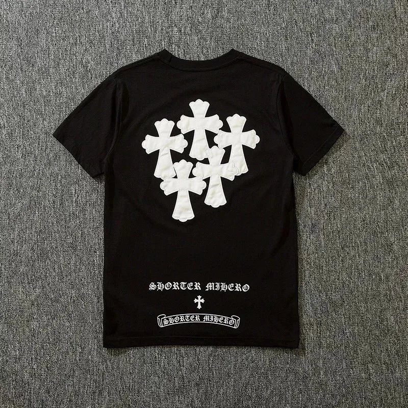 Chrome Hearts Circle Logo Black T-Shirt - 3