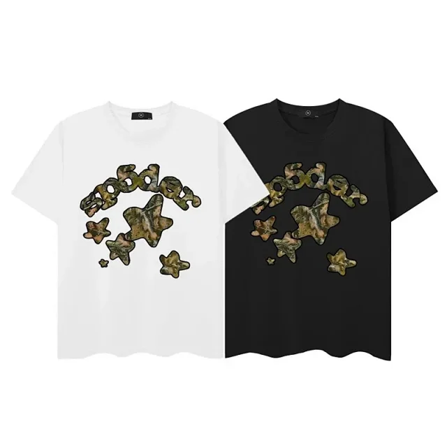Sp5der T-Shirts Graphic spiderweb print product detail image 7