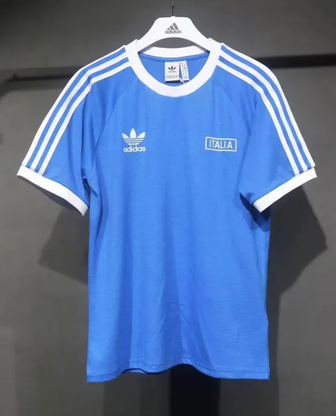 Adidas Originals Italia T-Shirt Blue - 1