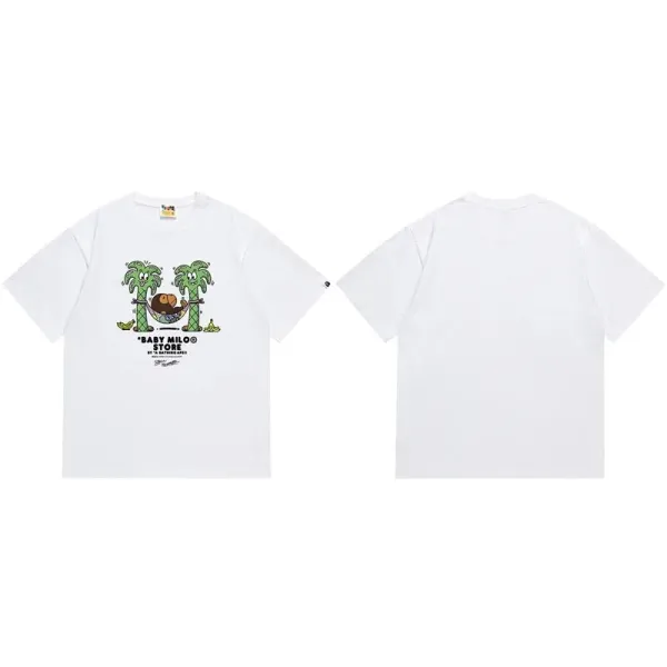 A Bathing Ape x Gundam Baby Milo T-Shirt White - 5