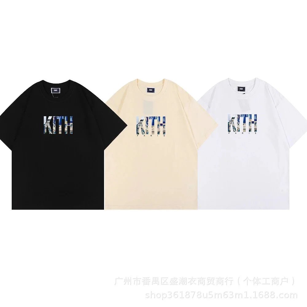 Kith T-Shirts Short-Sleeve Graphic Print Crewneck image 2