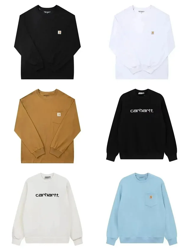 Carhartt Hoodies & Sweatshirts Crewneck chest-pocket sweatshirt product detail image 1