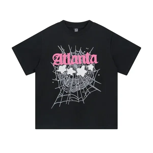 Gallery Dept. Atlanta Spiderweb T-Shirt Black - 1