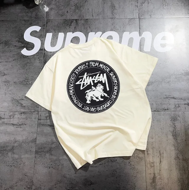 Stüssy T-Shirts Graphic logo print product detail image 7