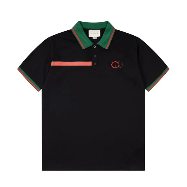 Gucci T-Shirts Logo-print crewneck product detail image 8