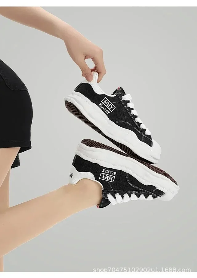 MNY Blakey Sneakers Platform Canvas Low-Top product detail image 5