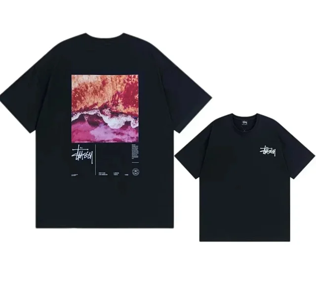 Stüssy T-Shirts Short-Sleeve Graphic Print T-Shirt product detail image 9