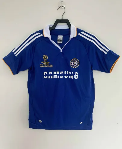Adidas Chelsea FC 2008 UEFA Champions League Final Jersey Blue - 1