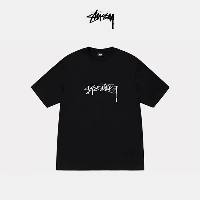 Stüssy T-Shirts Short-Sleeve Graphic Logo Print product detail image 2