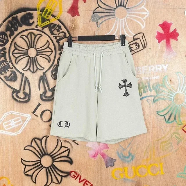 Chrome Hearts Shorts Cross Patch Drawstring Sweat product detail image 4
