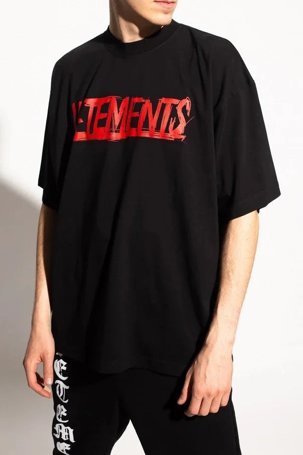 Vetements I'll Show You My Vetements If You Show Me Yours Black T-Shirt - 5